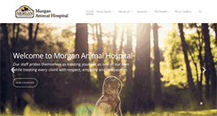 Desktop Screenshot of morgananimalhospital.com